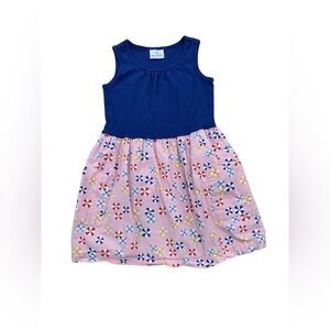 Hanna Andersson Size 120, 6-7, Colorful Pinwheel Tank Dress